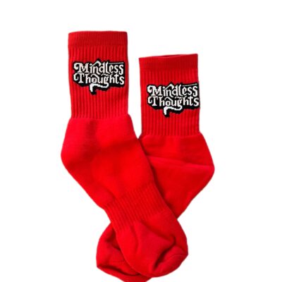 Ribbon Red socks