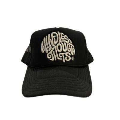 Classic Mindless Thoughts Trucker Black