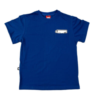 Peep Pocket T-Shirt Royal Blue